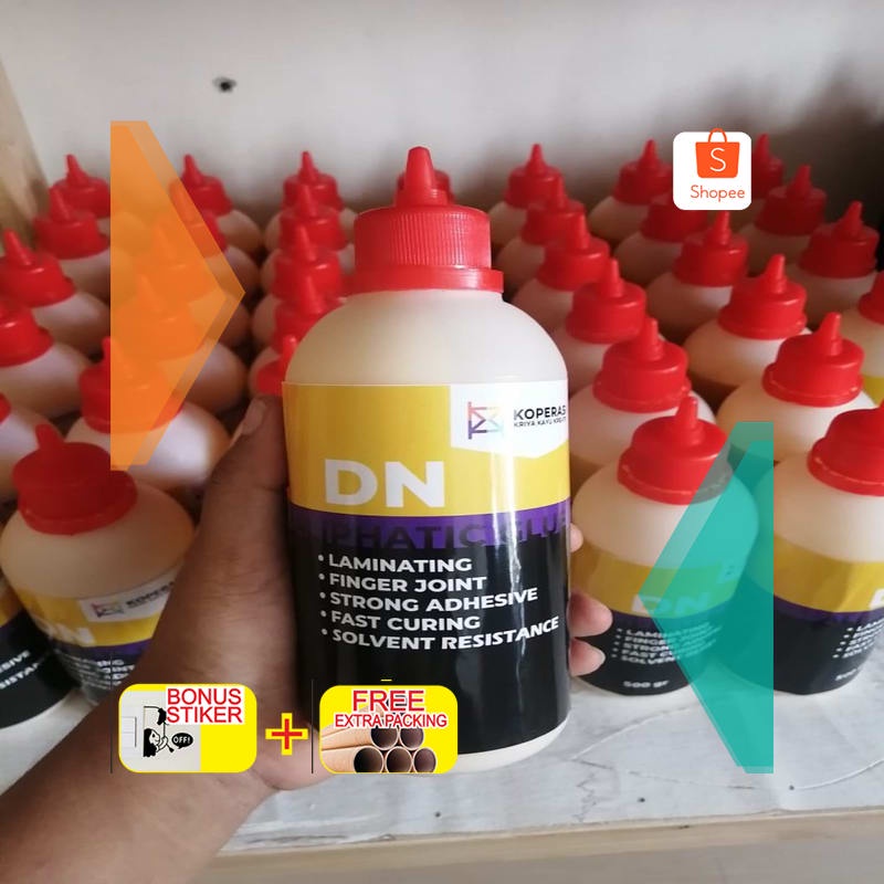 

Promo Lem Kayu DN | Lem Kayu | Tahan Solvent Elegan