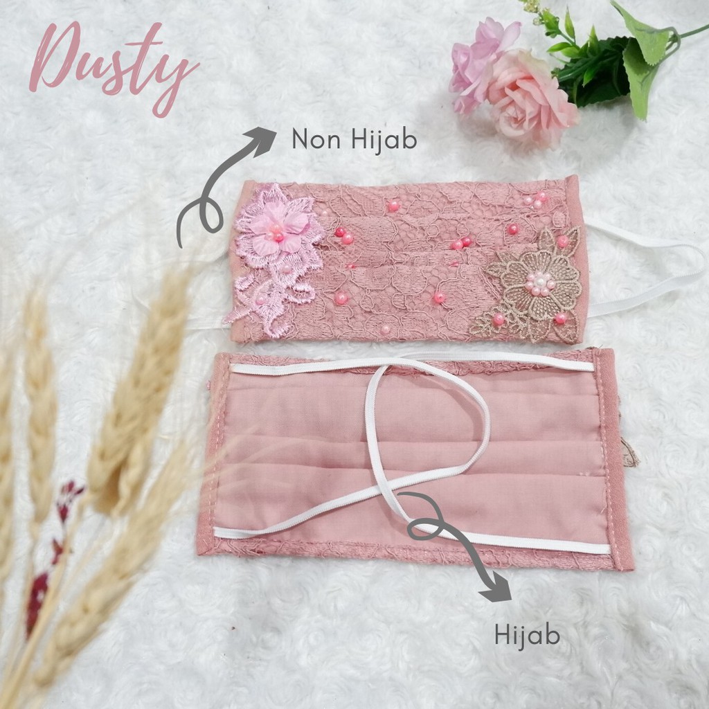 PROMO MASKER KAIN CANTIK MASKER KAIN MURAH MASKER KAIN 2 LAPIS MAKSER KATUN MASKER KAIN KONDANGAN