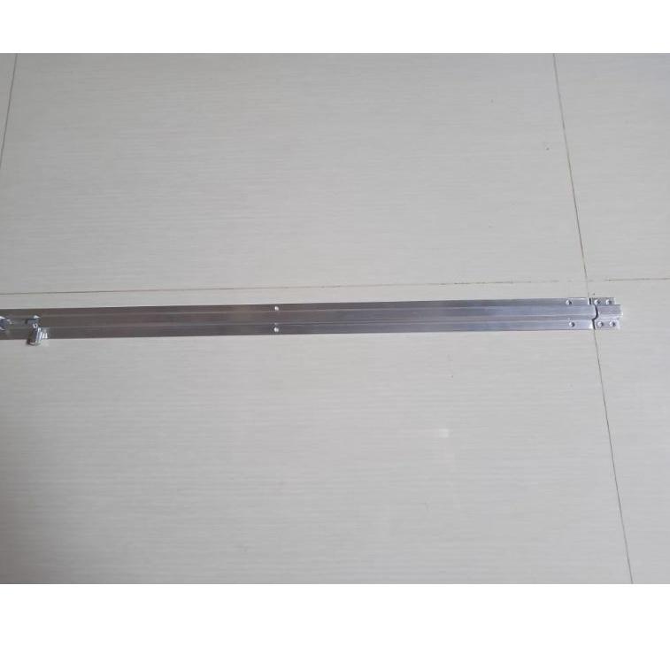 Bayar Di Tempat➺ ( 60 Cm ) Grendel Alumunium Slot Pintu Kupu Tarung Rumah Minimalis Ukuran Panjang 8