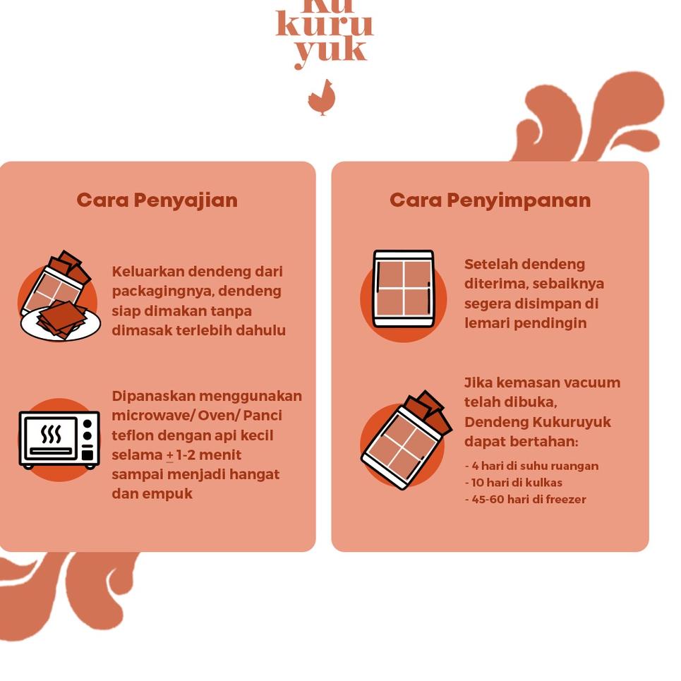 

✚ [PREMIUM] Dendeng Ayam Kukuruyuk Makanan Siap Saji - 500 Gram ㅎ