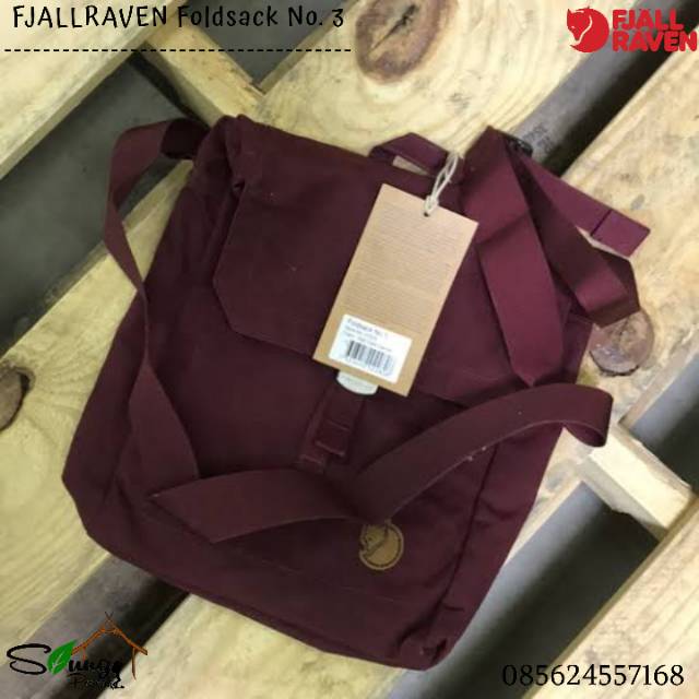 fjallraven foldsack no 3 black