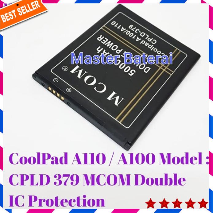 Acc Hp Baterai Coolpad Roar A110 A100 Model Cpld 379 Cpld379 Double Ic Protec