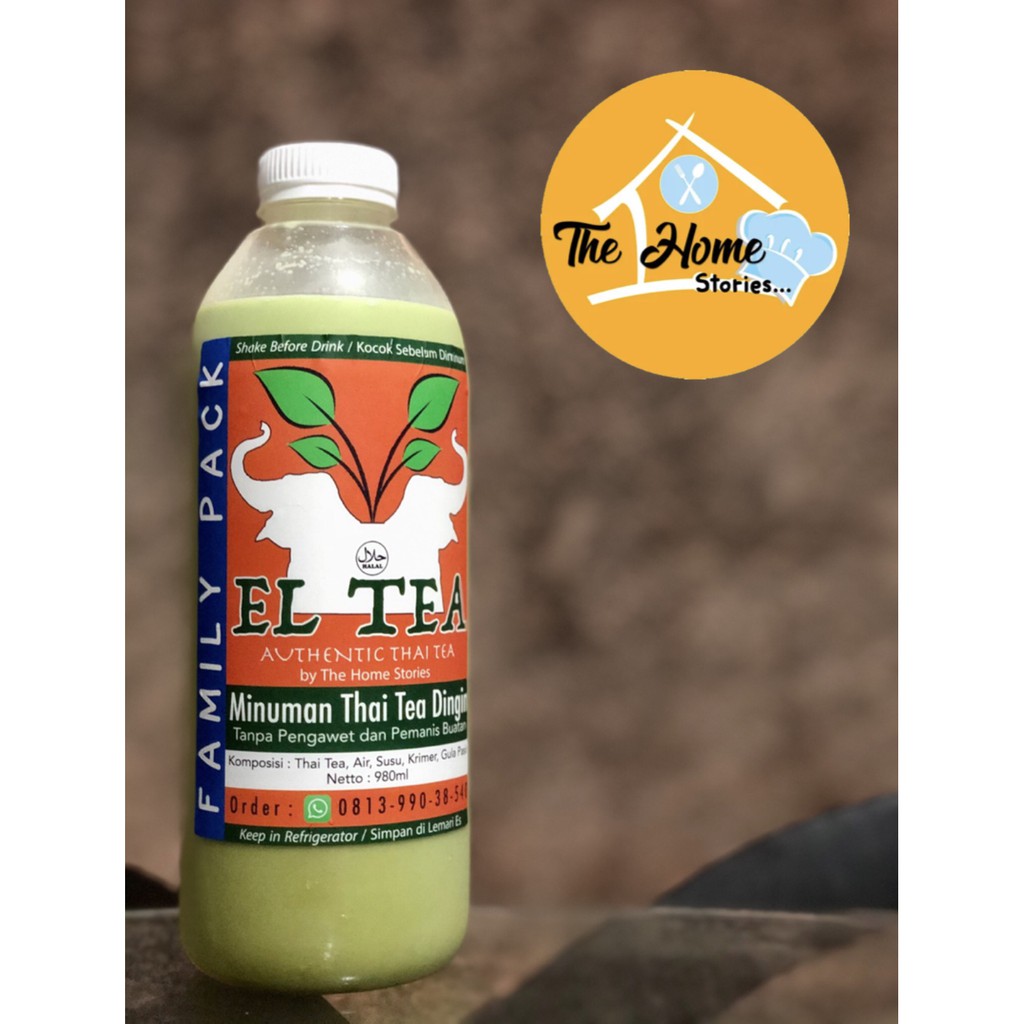 

EL GREEN TEA - Thai Green Tea Botol 1 Liter (INSTANT / SAMEDAY)