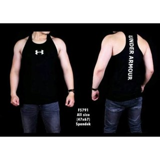 Singlet UAA kaos gym fitness training baju  olahraga  