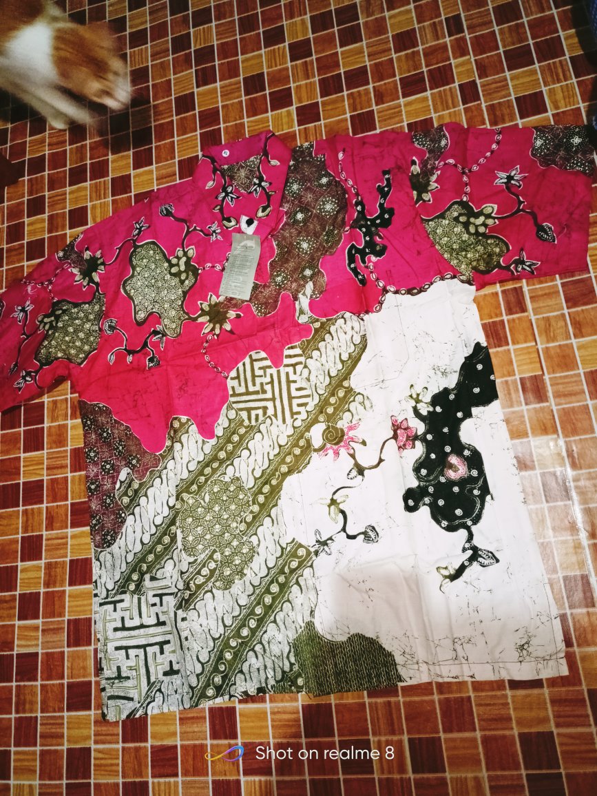 Pandawa Kemeja Batik Pria M.l.xl.xxl Lengan Pendek