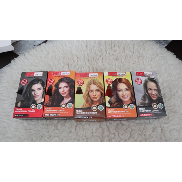 TERLENGKAP VARIANT - CULTUSIA HAIR COLOUR - CAT RAMBUT CULTUSIA / HAIR COLOUR CULTUSIA - HAIR COLOR