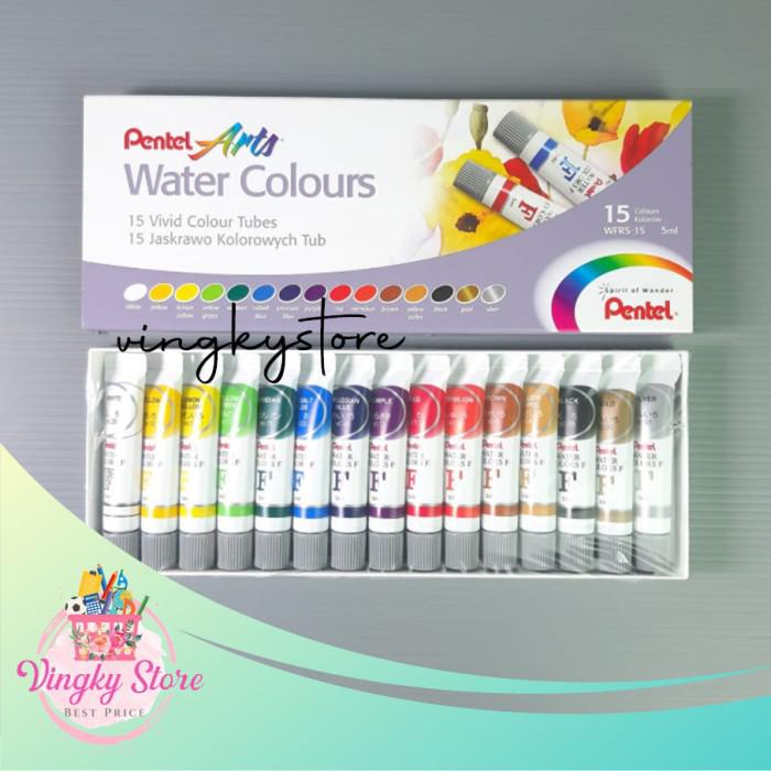 

Farelp | Water Colours / Cat Air Pentel 15 Warna Kekinian Terlaris