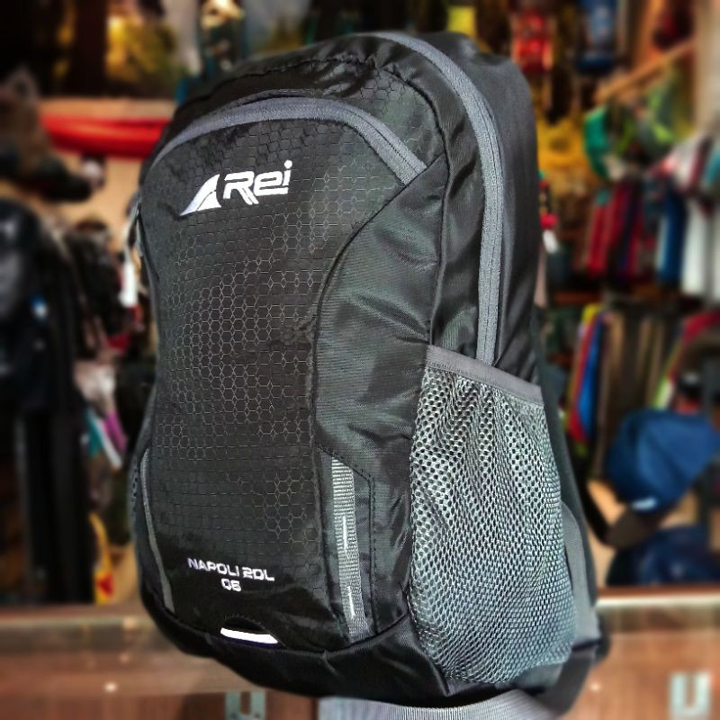 Tas Ransel Outdoor Pria Wanita Rei Original Arei Napoli 06 20L