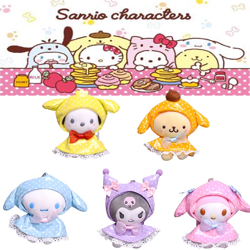 Desain Unik Kuromi Plush My Melody Boneka Liontin Lembut Dan Lucu Handmade Mainan Hobi