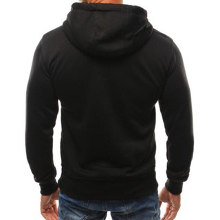 Sweater Kaos  Hoodie Lengan  Panjang  Slim  Fit  Casual Desain 