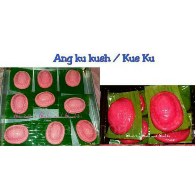 

Ang ku kueh / Kue Ku / Kue Thok isi kacang hijau