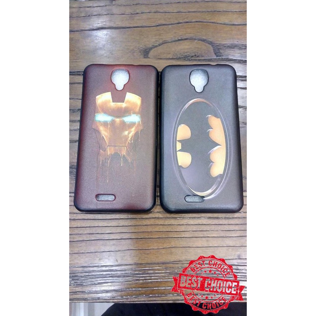 MURAH Case Advan S5E 4G Gambar Marvel Hero Softcase Silikon Casing