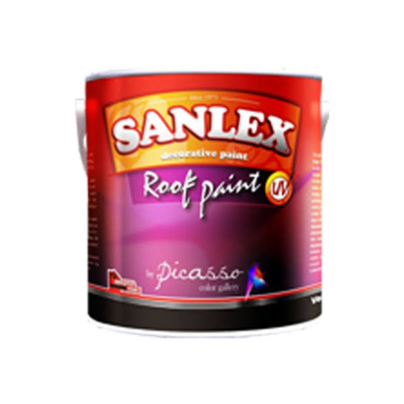 Jual Sanlex Roof Paint White Shopee Indonesia