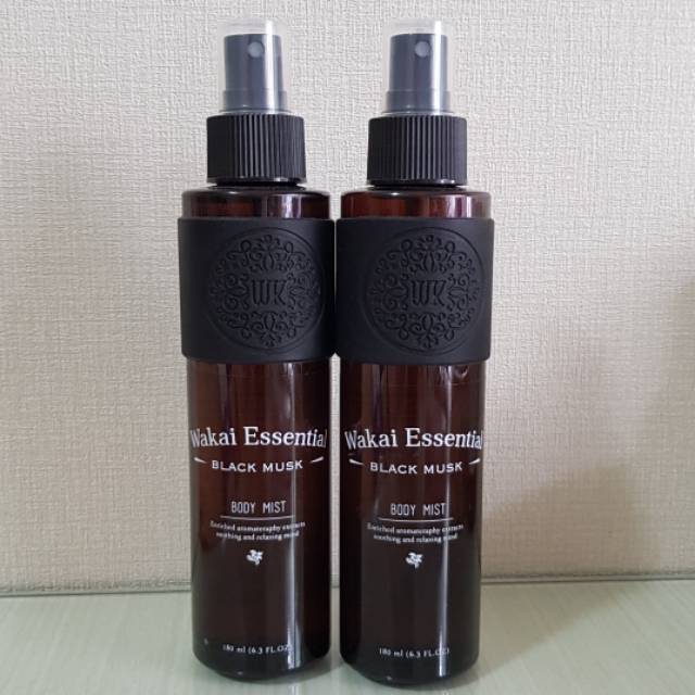Wakai black musk body mist 180ml original