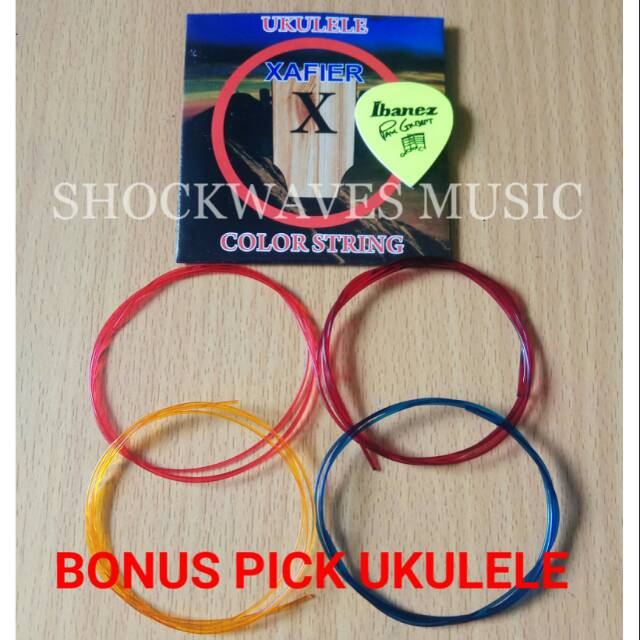 Senar Gitar Ukulele Bahan Nylon Warna