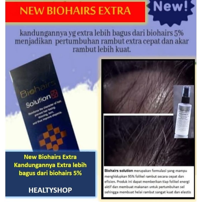 COD Bio Hair - Biohairs solution - Serum Penumbuh Rambut Botak