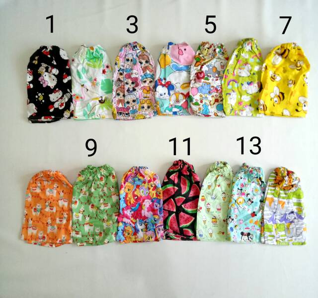 Rok anak free headband bahan katun catra untuk anak 2-3tahun