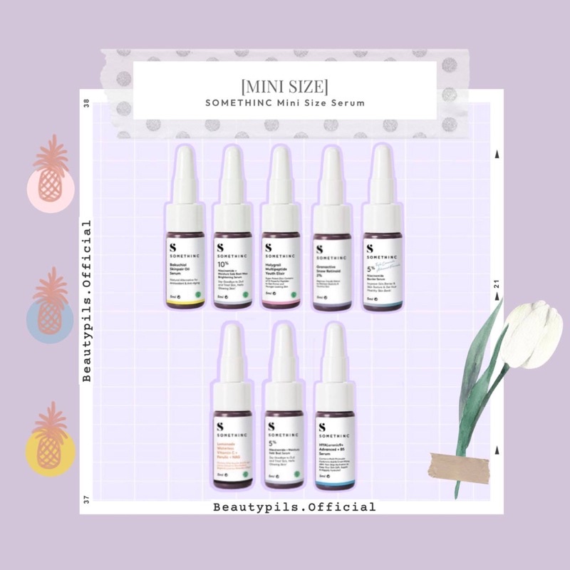 [MINI SIZE/SAMPLE SIZE] SOMETHINC HYALuronic9 + Advanced + B5 Serum | Bakuchiol | Niacinamide Barrie