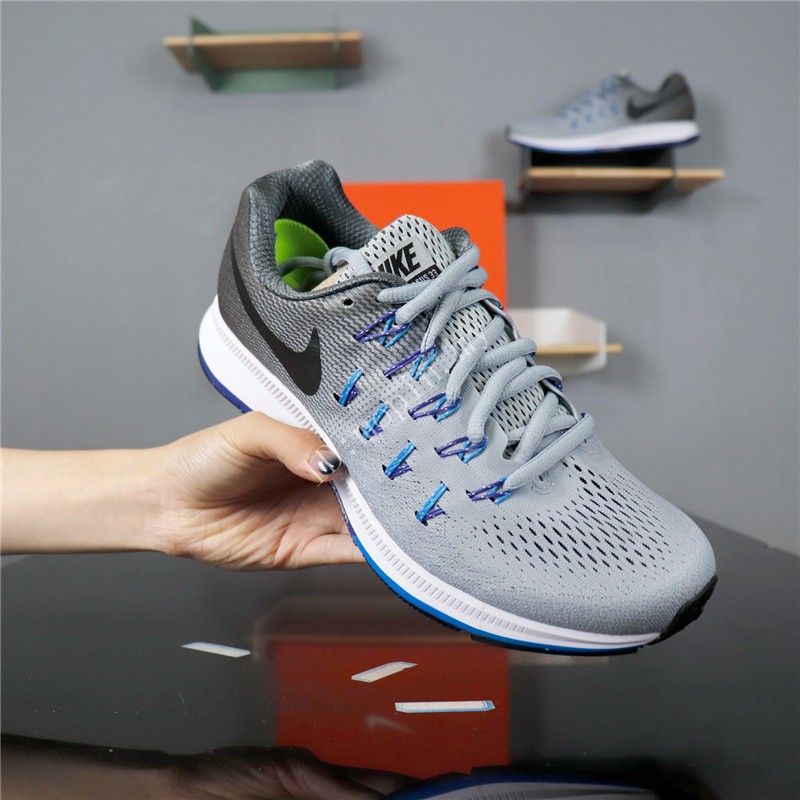 nike 1 pegasus 33 running shoes gray
