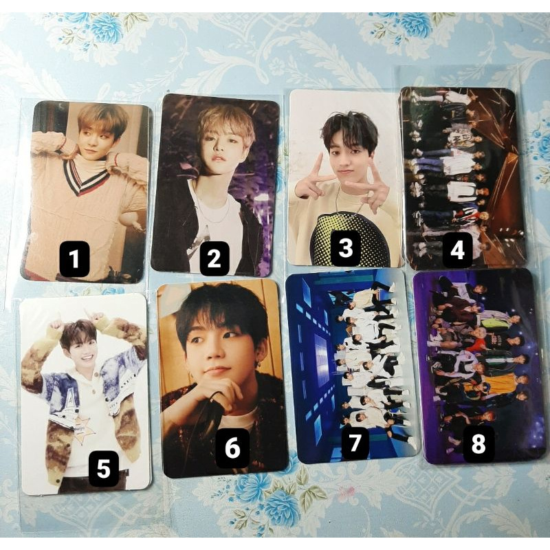 Junkyu haruto hyunsuk jihoon photocard  ch3 sixkshop full album
