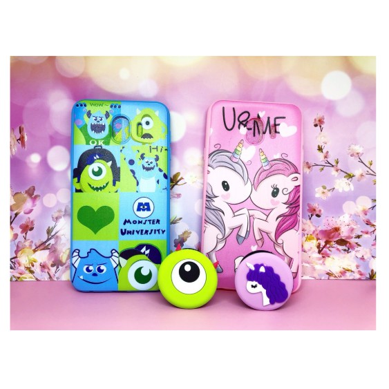 TPU Karakter FREE Pop Socket 3D Karakter Xiaomi Redmi 6 Pro/ A2 Lite, Pocophone F1, Mi A1/5x
