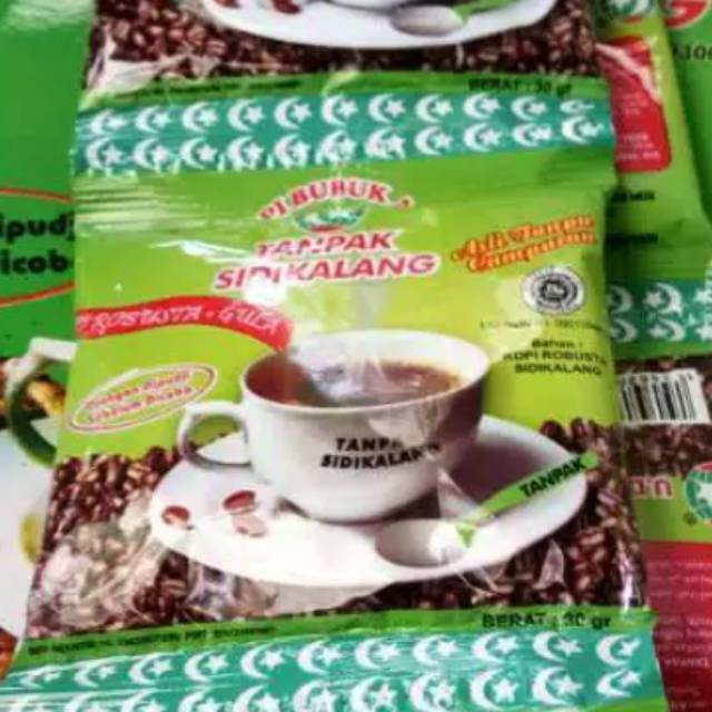 

Kopi plus gula sachet Tanpak Sidikalang 50 sachet