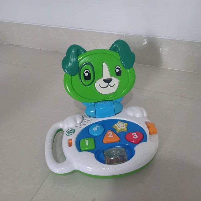 preloved LeapFrog My Talking LapPup Scout Baby