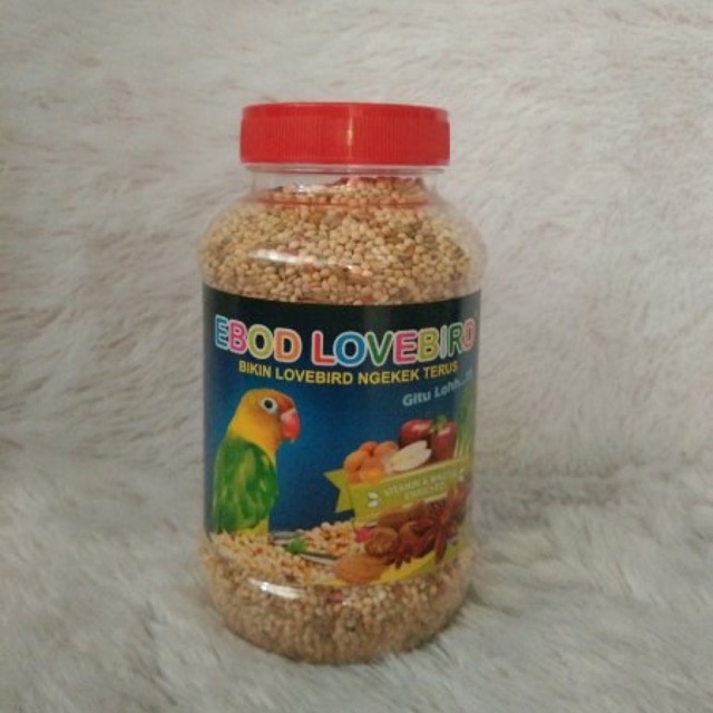 PAKAN BURUNG LOVEBIRD / EBOD LOVEBIRD BOTOL