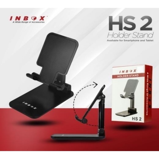 INBOX Holder Stand Handphone HS 1 / 2 / 3 Holder Gadget Liftable Dudukan HP