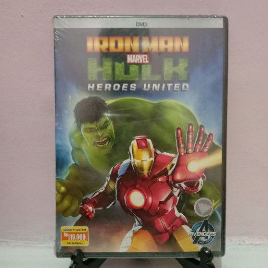 DVD AVENGERS IRON MAN HULK (Original)