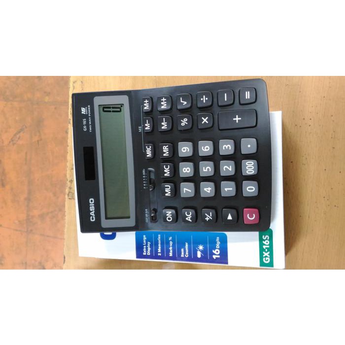 

PROMO! Calculator Casio GX-16S 16Digit |Kalkulator