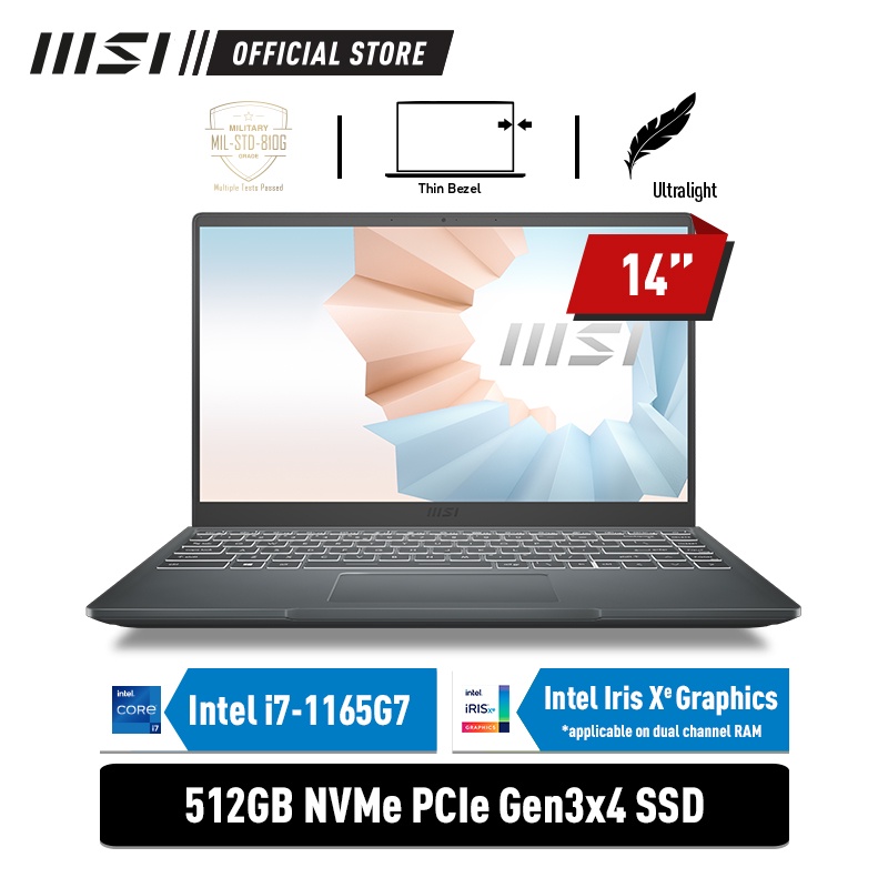 MSI Modern 14 B11MOU-622ID