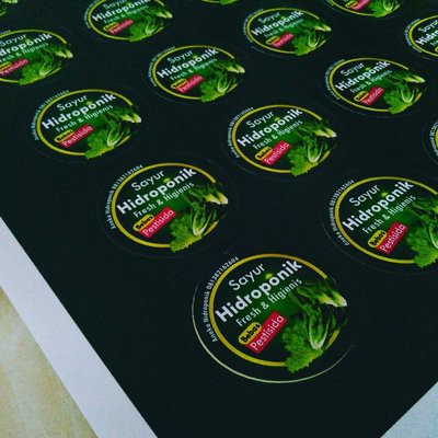 

Cetak Label Stiker Sayuran (Free Design)