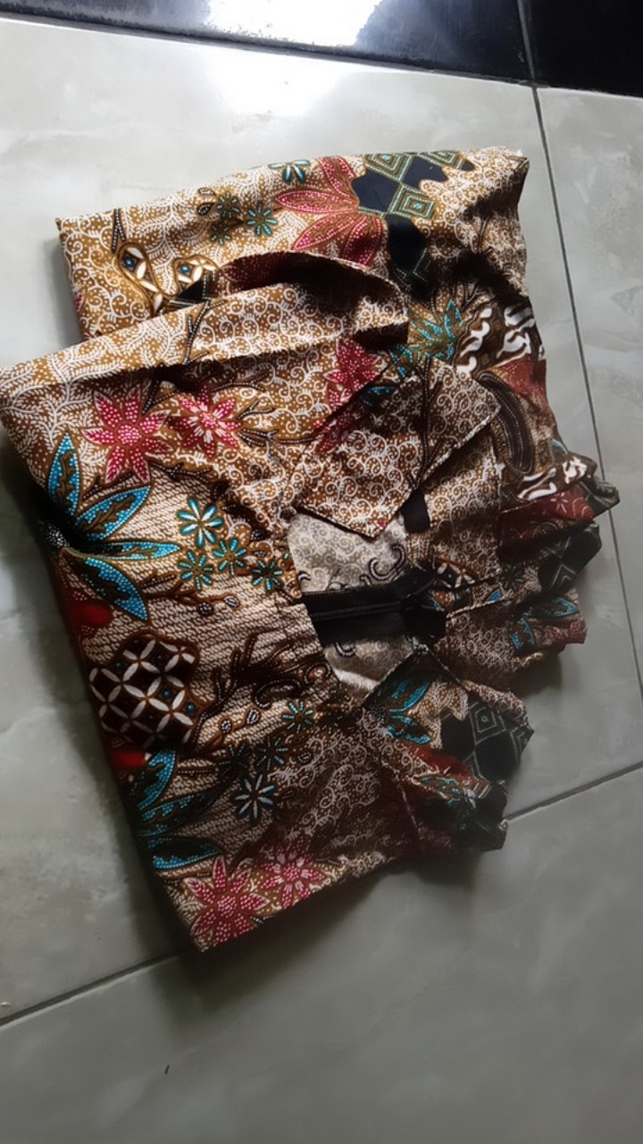 Batik Semoga Jaya | Jumbo Tunik Batik Wanita Atasan Seragam Terlaris