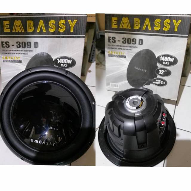 SUBWOFER EMBASSY ES. 309.D