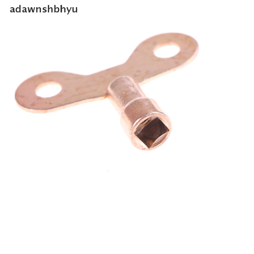 Adawnshbhyu 4 Pcs Air bleeding keys Kuningan Padat radiator Berdarah Alat Kunci Ledeng Alat keys