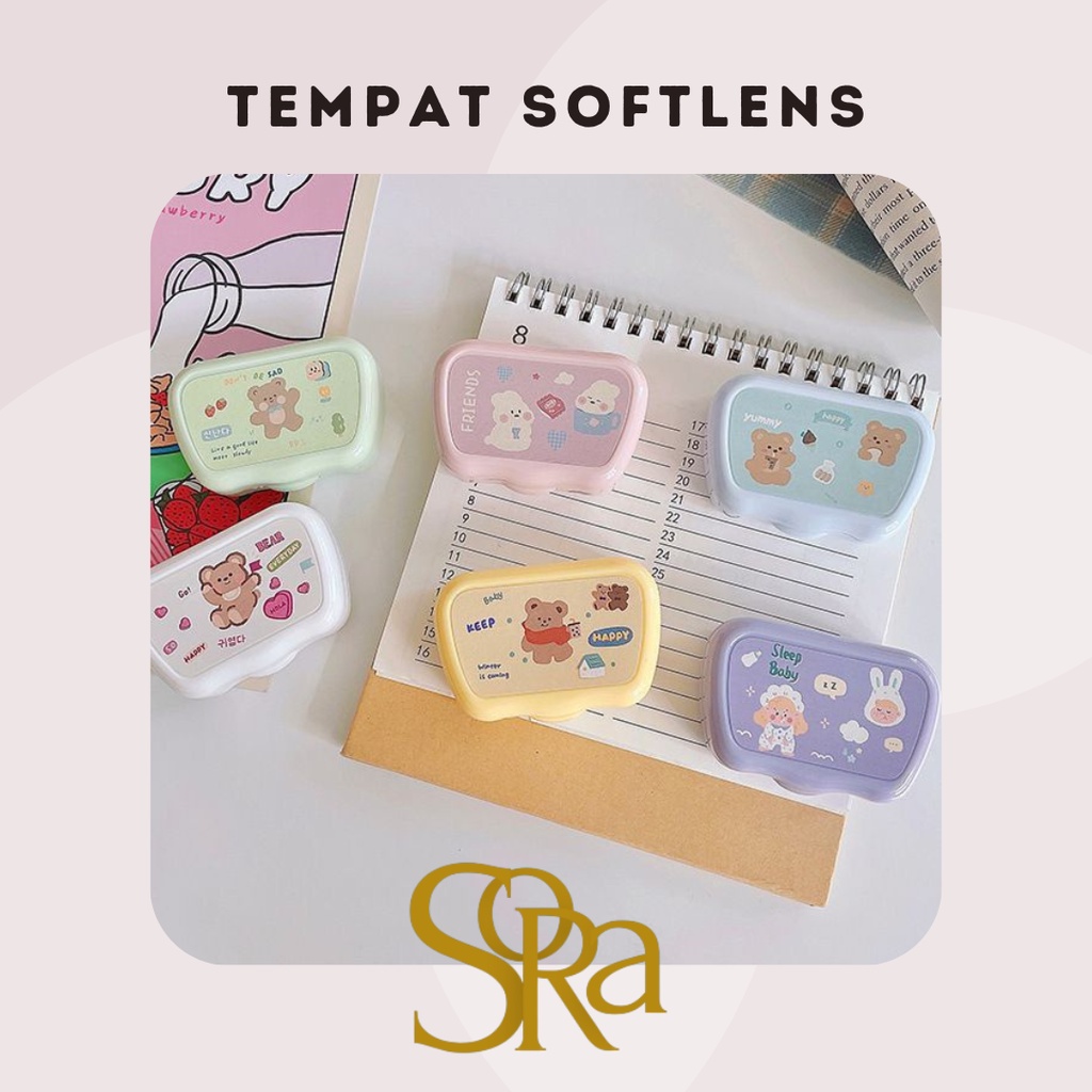 Tempat soflens mini / tempat softlens travelling / tempat softens estetik