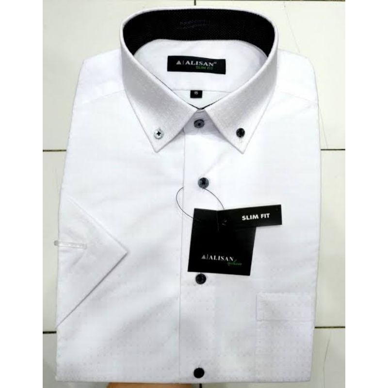 Alisan Dobby 0195 Putih SS(Lengan Pendek)