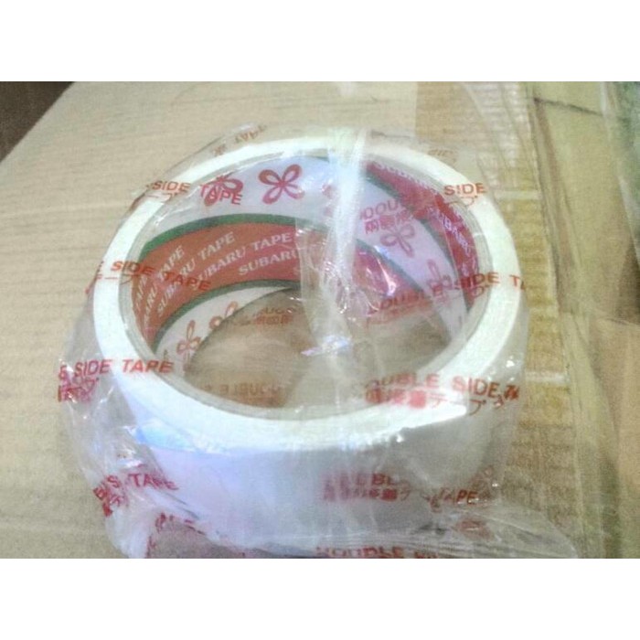 

Best Price! Double Tape Subaru 2 Inchi (5 Cm)/ Double Tip/ Doubletape Murah