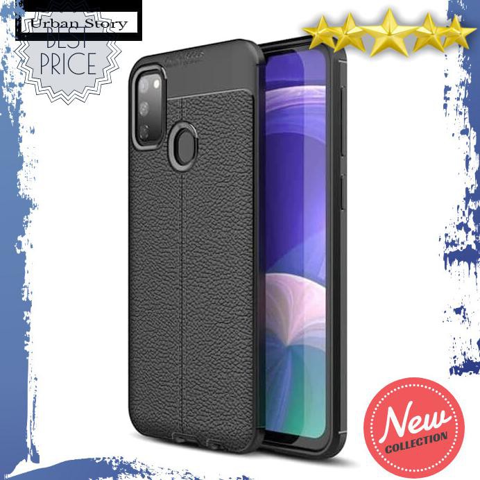 CASING HP SAMSUNG A21S SOFT CASE AUTOFOCUS LEATHER KULIT