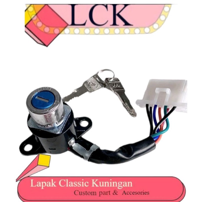 kunci kontak honda c70 anak kunci dtail original