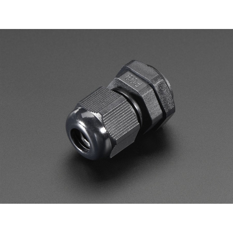 CABLE GLAND PG11 HITAM JALUR KABEL BOX PVC PG 11