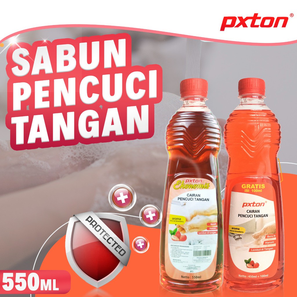 Sabun Cuci Tangan 550 ml Murah Meriah PXTON