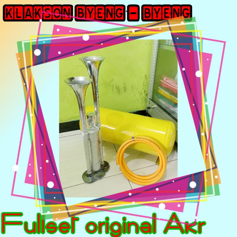 klakson angin fullset tabung ala klakson rk Hino ato kreta