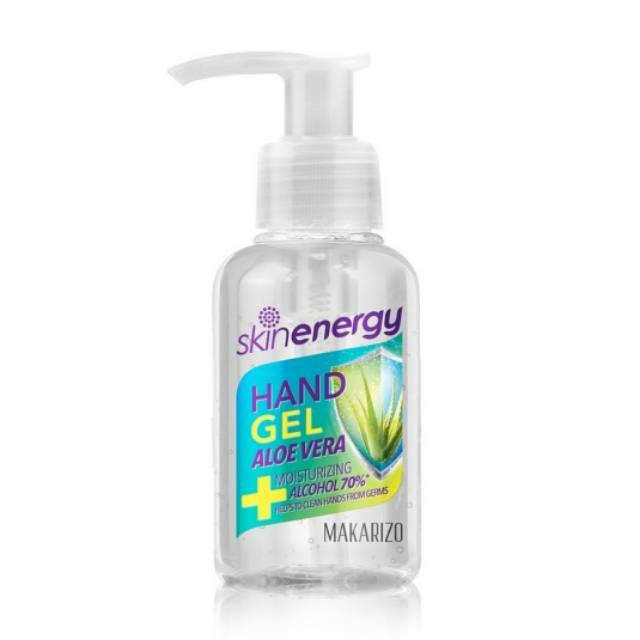 MAKARIZO Skin Energy Hand Gel Aloe Vera 55ml (hand sanitizer gel)