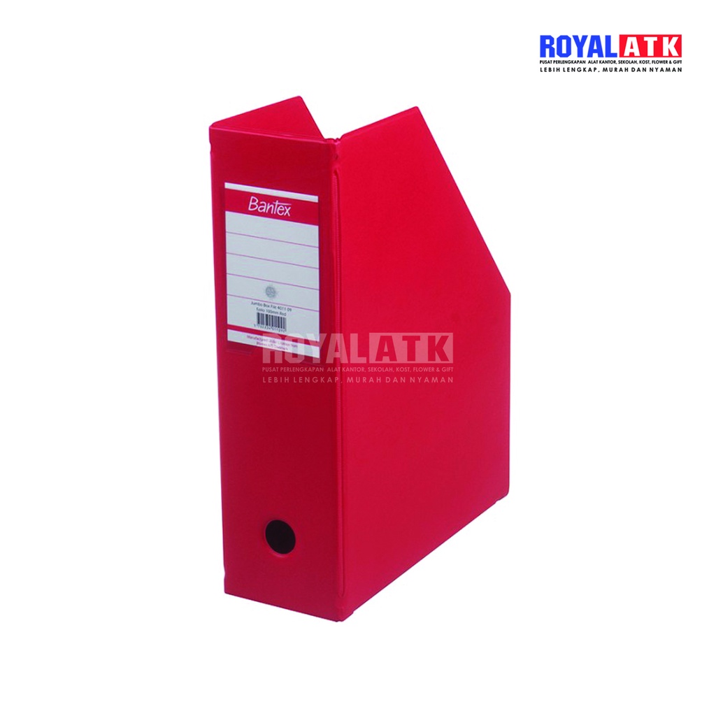 Bantex Magazine Files / Box File 4011 Folio/F4 10cm Traditional Colour Red 09, Folio/F4 4011