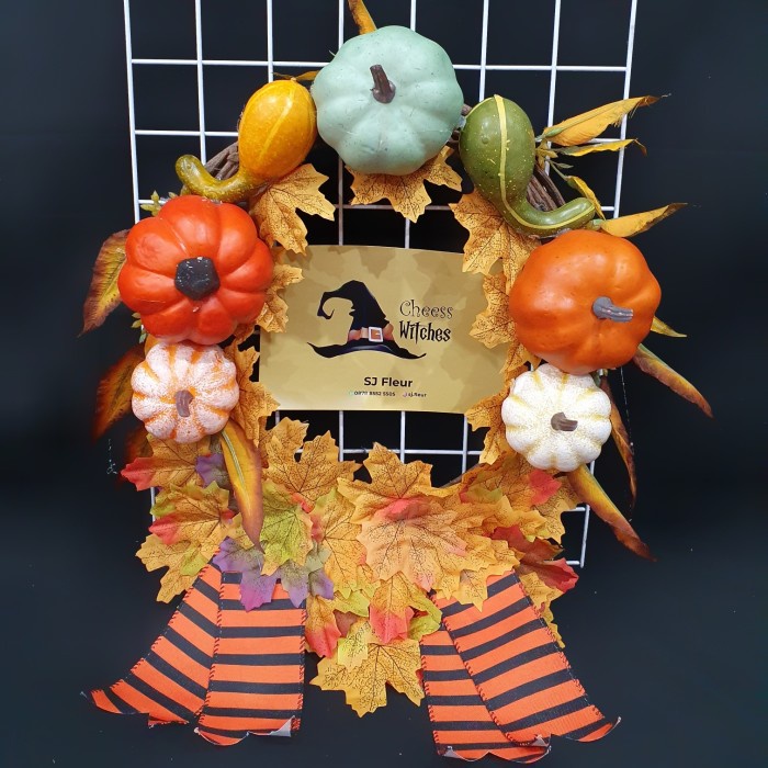 

Dekorasi Gantungan Kayu Halloween Labu
