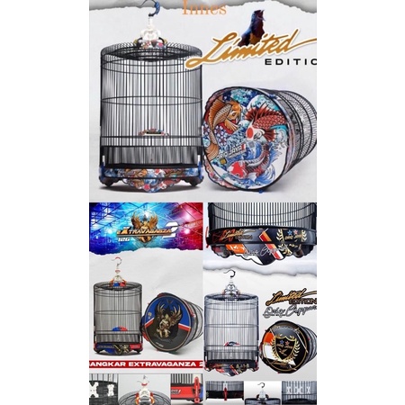 SANGKAR KANDANG MURAI ORIQ JAYA DECAL APPAREL PVC NO 2