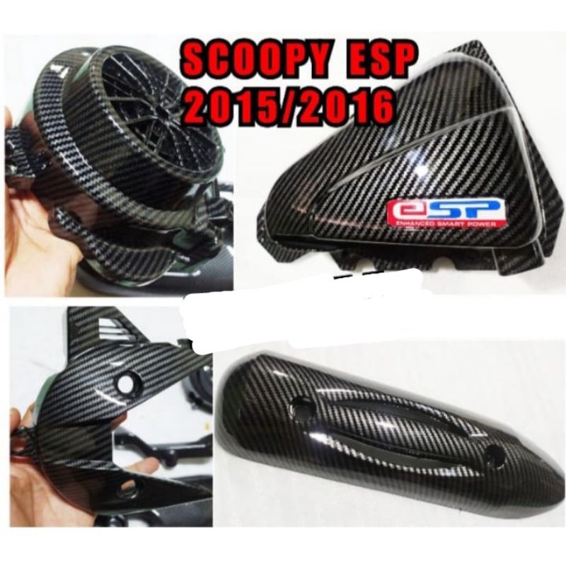 Paket Karbon Scoopy Esp 4 Buah 205-2016