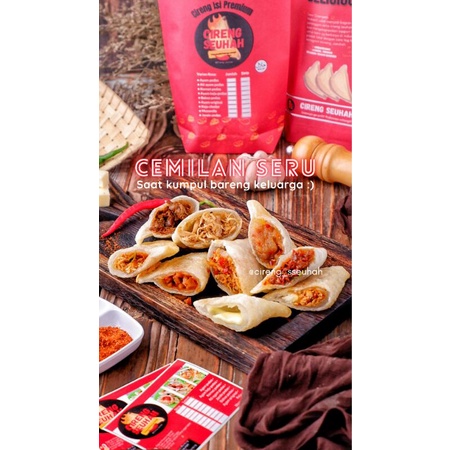 

Cireng Seuhah Suka-suka | Cireng Isi Mix | Cireng Bandung (10 pcs)